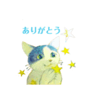 ハチワレ猫のかぶきちゃん（個別スタンプ：7）