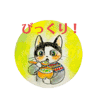 ハチワレ猫のかぶきちゃん（個別スタンプ：22）