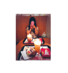 食べ物とあの日のバヴみき（個別スタンプ：1）