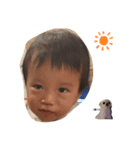 息子と子犬（個別スタンプ：3）