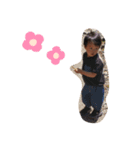 息子と子犬（個別スタンプ：7）