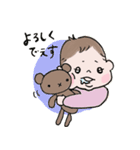 おんなのこ赤ちゃん（個別スタンプ：4）