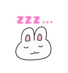 眠すぎる！うさぎのぴょんぴー♪（個別スタンプ：12）