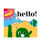 サボテン/cactus      多肉植物/Succulents（個別スタンプ：1）