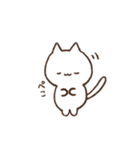 おっとりしろねこ（個別スタンプ：5）