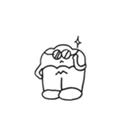 蒸しぱんくん（個別スタンプ：8）