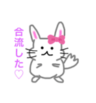 チンチラの挨拶（個別スタンプ：3）