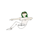 韓国の女の子 한국말.ver（個別スタンプ：8）