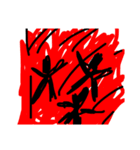 園児の絵 ホラー有（個別スタンプ：7）