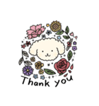 poodle☆プードル(cream/クリーム)（個別スタンプ：11）