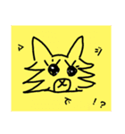 犬の手書き可愛いスタンプ（個別スタンプ：5）