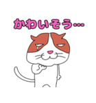 猫のキャワワ（個別スタンプ：7）