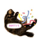 くぅ『猫』（個別スタンプ：28）