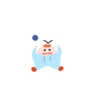 パーカー丸（個別スタンプ：17）