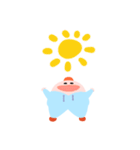 パーカー丸（個別スタンプ：20）