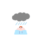 パーカー丸（個別スタンプ：21）