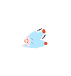 パーカー丸（個別スタンプ：34）