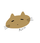 まゆげねこの日常だっ（個別スタンプ：2）