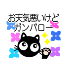 猫が好き♡4【夏・梅雨・天気】（個別スタンプ：6）