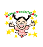 恩田愛のHappy go lucky♪ 【1】（個別スタンプ：4）