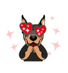 doberman@SURFBORDER（個別スタンプ：21）