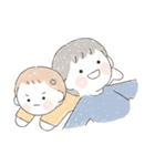 ラブリーJUJU兄弟（個別スタンプ：9）
