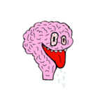 Crazy Brain（イカれた脳みそ）（個別スタンプ：5）