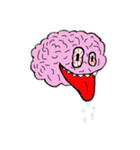 Crazy Brain（イカれた脳みそ）（個別スタンプ：6）