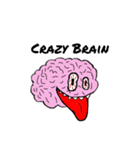 Crazy Brain（イカれた脳みそ）（個別スタンプ：16）