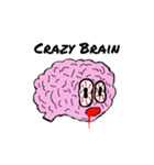 Crazy Brain（イカれた脳みそ）（個別スタンプ：19）