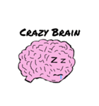 Crazy Brain（イカれた脳みそ）（個別スタンプ：20）