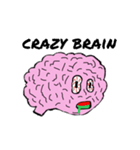 Crazy Brain（イカれた脳みそ）（個別スタンプ：22）
