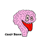 Crazy Brain（イカれた脳みそ）（個別スタンプ：23）
