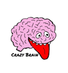 Crazy Brain（イカれた脳みそ）（個別スタンプ：25）