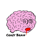 Crazy Brain（イカれた脳みそ）（個別スタンプ：26）