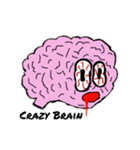 Crazy Brain（イカれた脳みそ）（個別スタンプ：27）