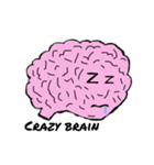 Crazy Brain（イカれた脳みそ）（個別スタンプ：28）