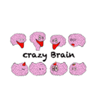 Crazy Brain（イカれた脳みそ）（個別スタンプ：40）
