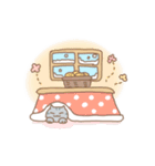 ねこと女のコ（個別スタンプ：40）