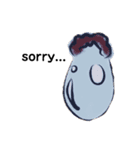 牡蠣スタンプ（oyster）（個別スタンプ：4）