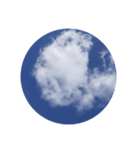 雲、何にみえる？？？（個別スタンプ：4）