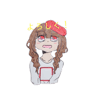 病み系ではないけどそんな感じ(？)（個別スタンプ：9）