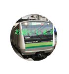 電車・鉄道好きの写真スタンプ〜首都圏版②（個別スタンプ：1）