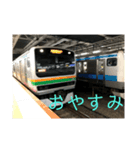 電車・鉄道好きの写真スタンプ〜首都圏版②（個別スタンプ：4）