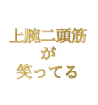 筋肉が笑ってる①（個別スタンプ：5）