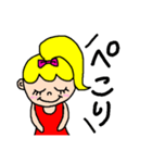 American GIRL”（個別スタンプ：15）