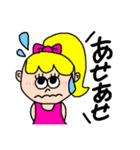 American GIRL”（個別スタンプ：21）