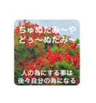 OKINAWAの景色やお花に癒されて②（個別スタンプ：7）