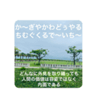 OKINAWAの景色やお花に癒されて②（個別スタンプ：16）