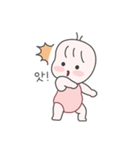 ピンクスーツのベビー TongTong（個別スタンプ：16）